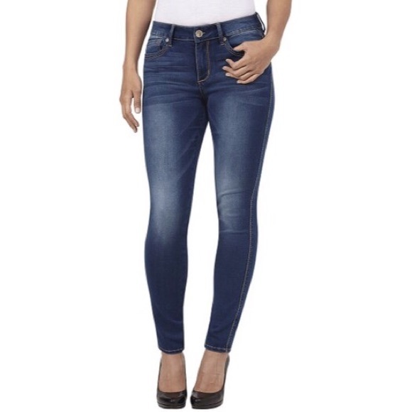 Seven7 Denim - Seven7 Stretchy Whiskered Skinny Jean